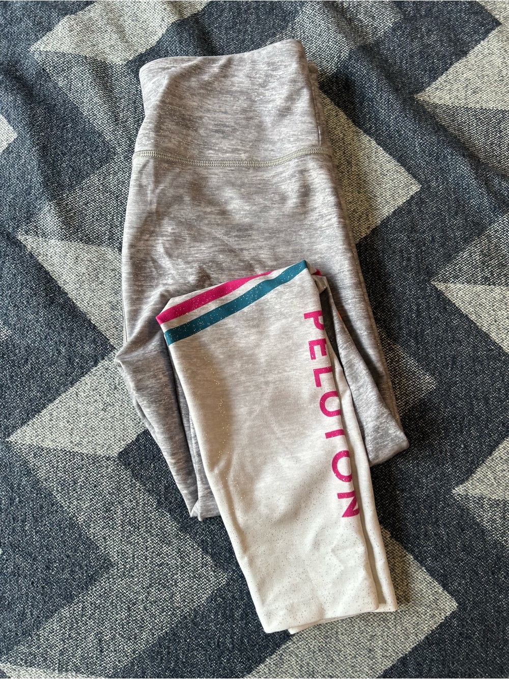 Peloton Glitter Legging • Size Medium